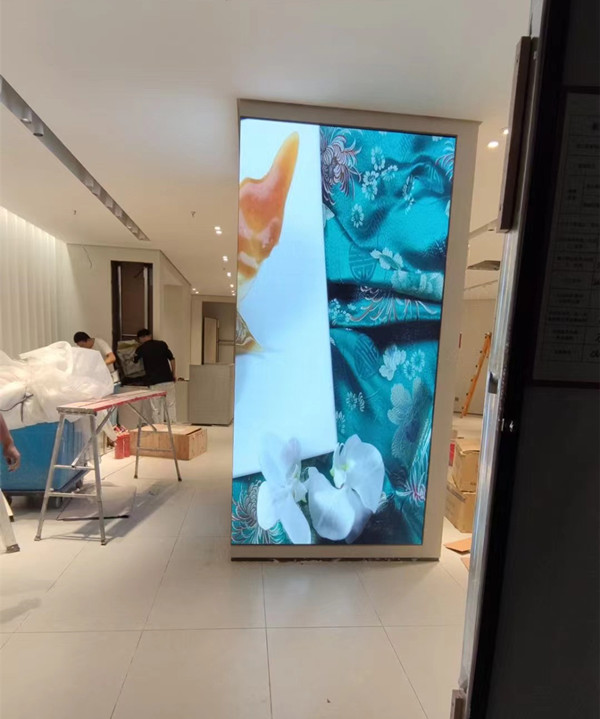 二道商场门店转角LED显示屏